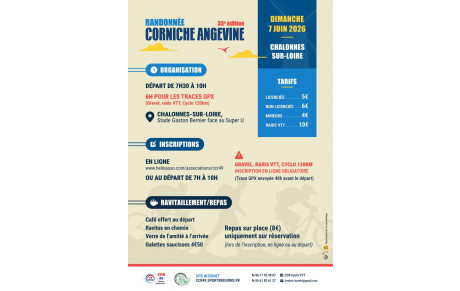 Rando Corniche Angevine 2026